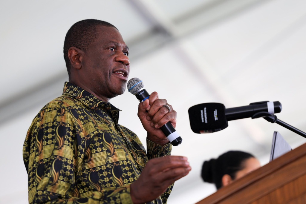 Adjunkpresident, Paul Mashatile.