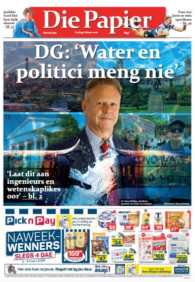 Die Papier – 6 Maart 2026