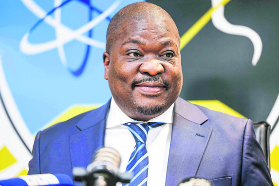 Ekurhuleni-burgemeester, Nkosindiphile Xhakaza.