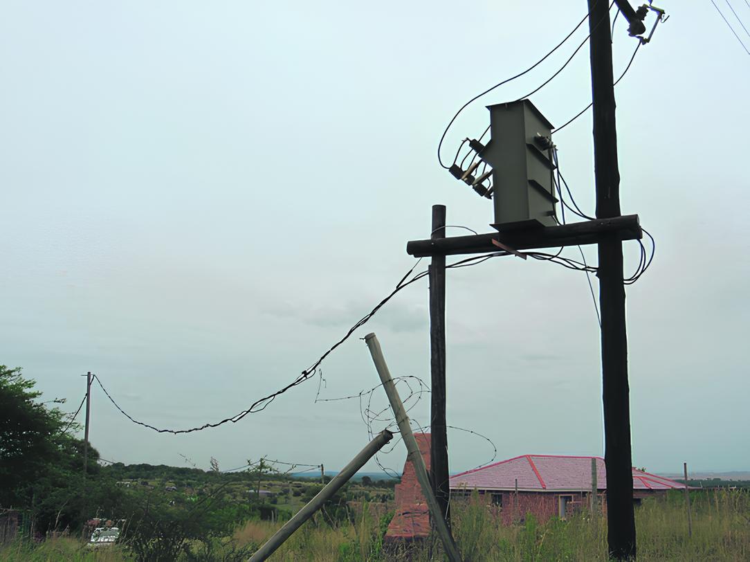 ’n Onwettige kragverbinding in Buffelsdrift.