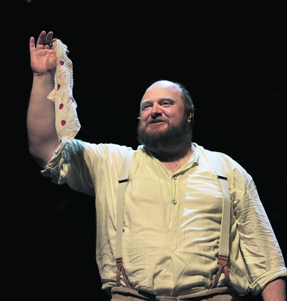 Albert as Iago in Othello, ’n rol waarvoor hy met ’n Fleur du Cap-toekenning bekroon is.