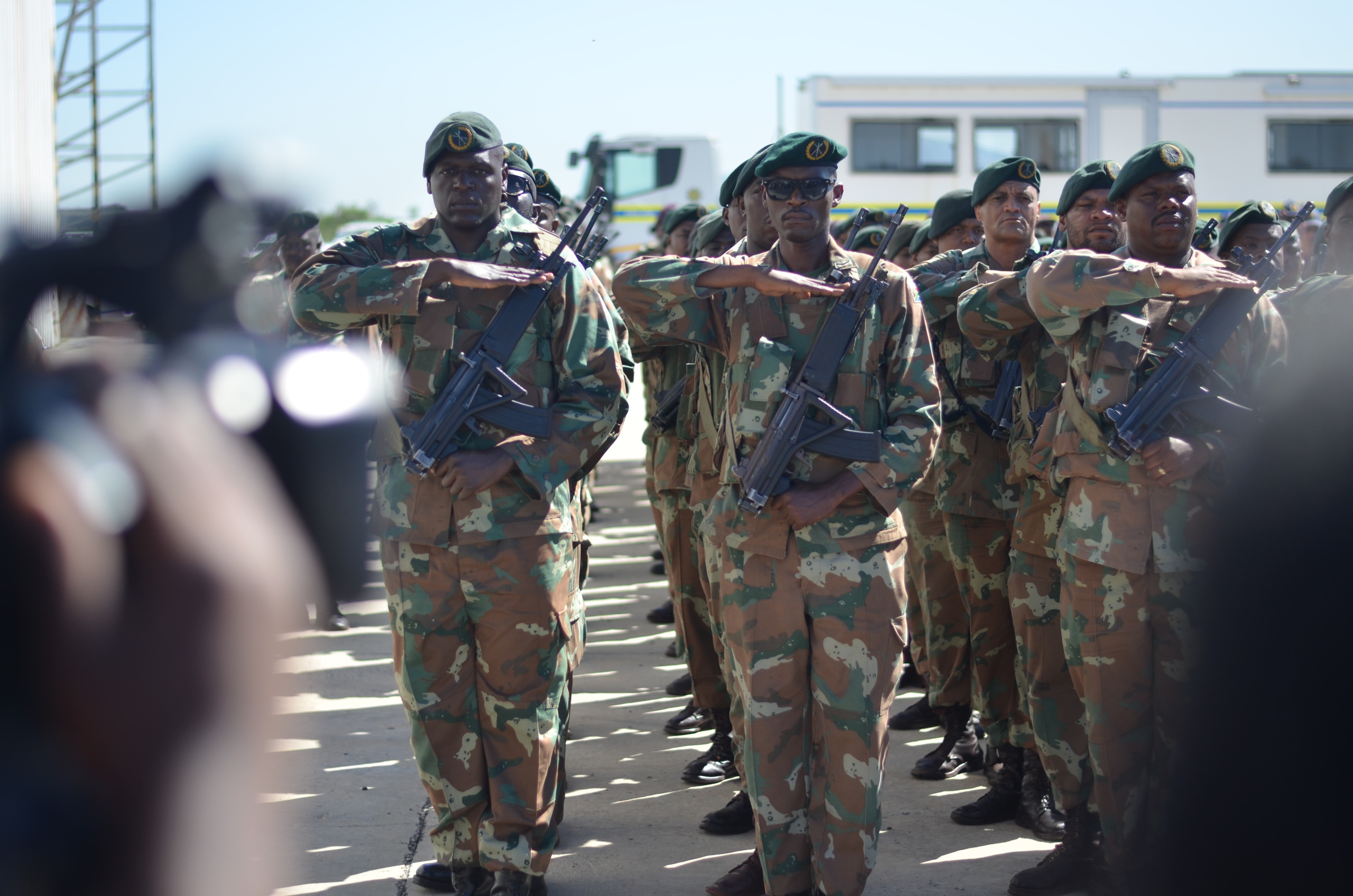’n Optrede as deel van Operasie Prosper is Dinsdag in Kaapstad gehou.