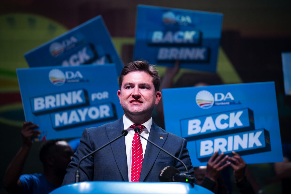 DA-burgemeesterskandidaat vir Tshwane, Cilliers Brink.