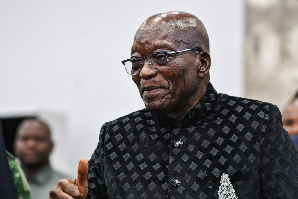 Oudpres. Jacob Zuma.