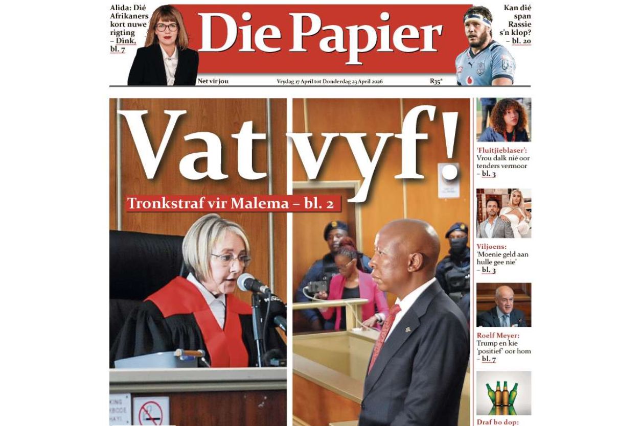 Die Papier – 17 April 2026.
