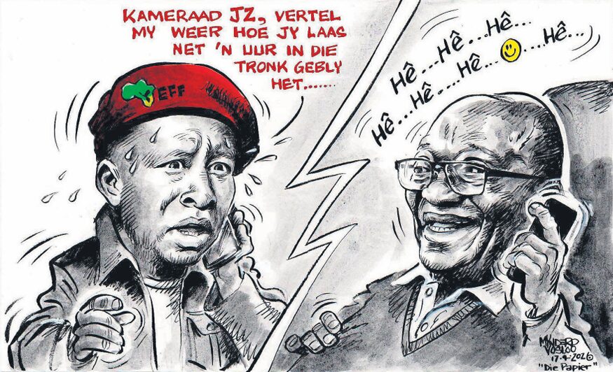 Spotprent, 17 April.