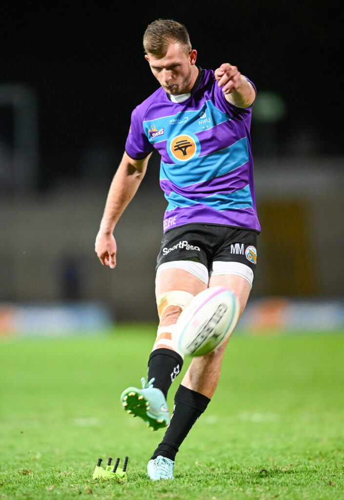 MJ Mostert van die NWU Arende.