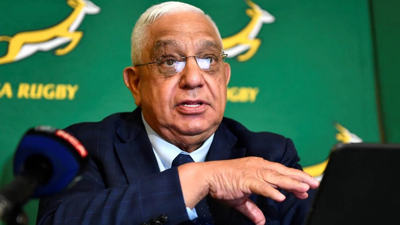 Mark Alexander, president van die Suid-Afrikaanse Rugbyunie. Foto: Springboks Rugby