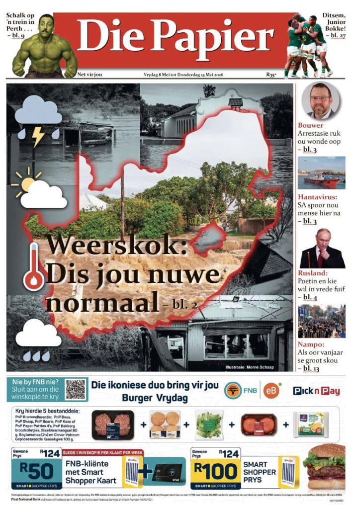 Die Papier – 8 Mei 2026.