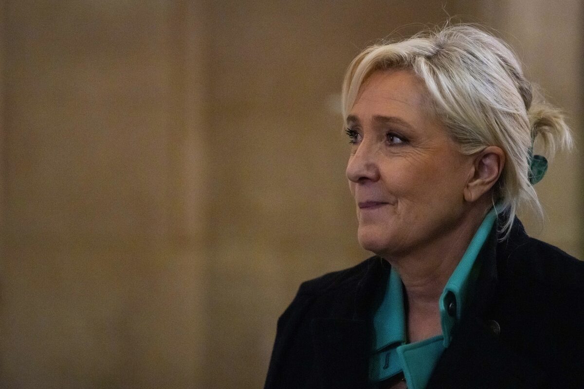 Marine Le Pen.