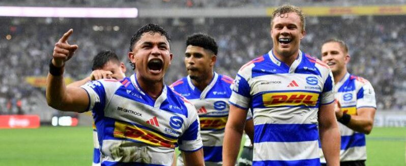 Die Stormers in aksie teen die Leicester Tigers in die Kampioenebeker vroeër vanjaar. Foto: Ashley Vlotman/Gallo Images.