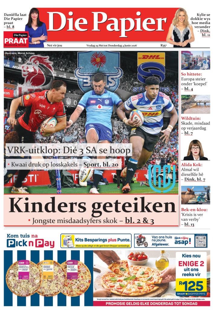 Die Papier – 29 Mei 2026.