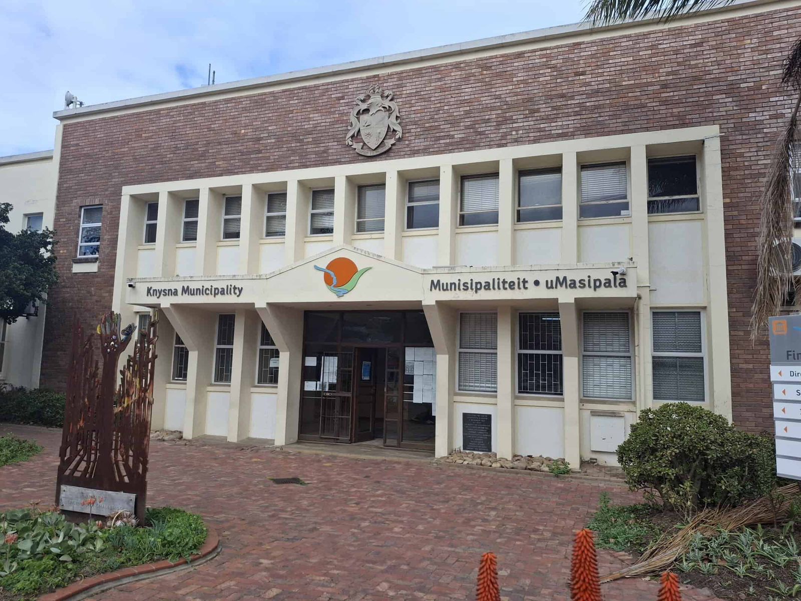 Die Knysna munisipale kantore.