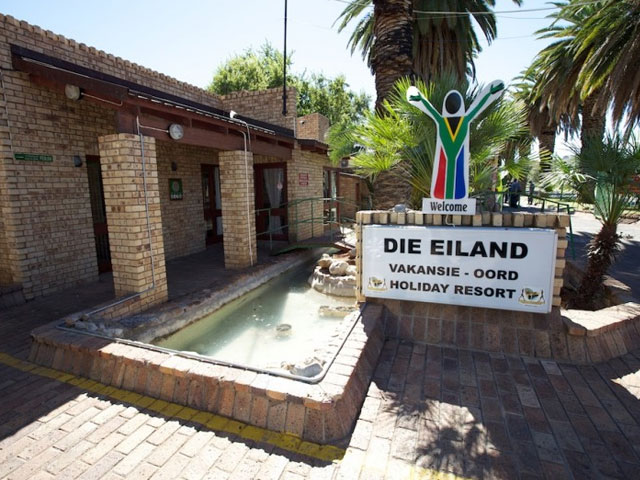 Die Eiland-vakansieoord in Upington. Foto: Argief