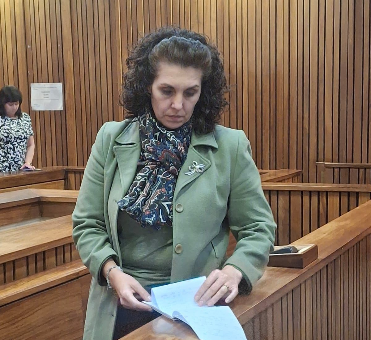 Voormalige vroedvrou Yolandé Maritz-Fouchee.