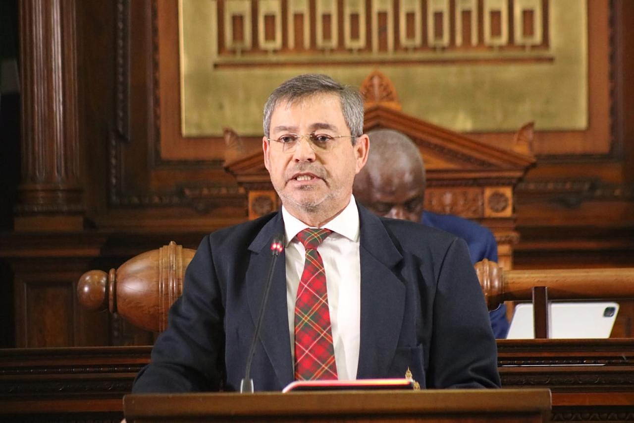 Roy Jankielsohn, DA-leier in die Vrystaat.