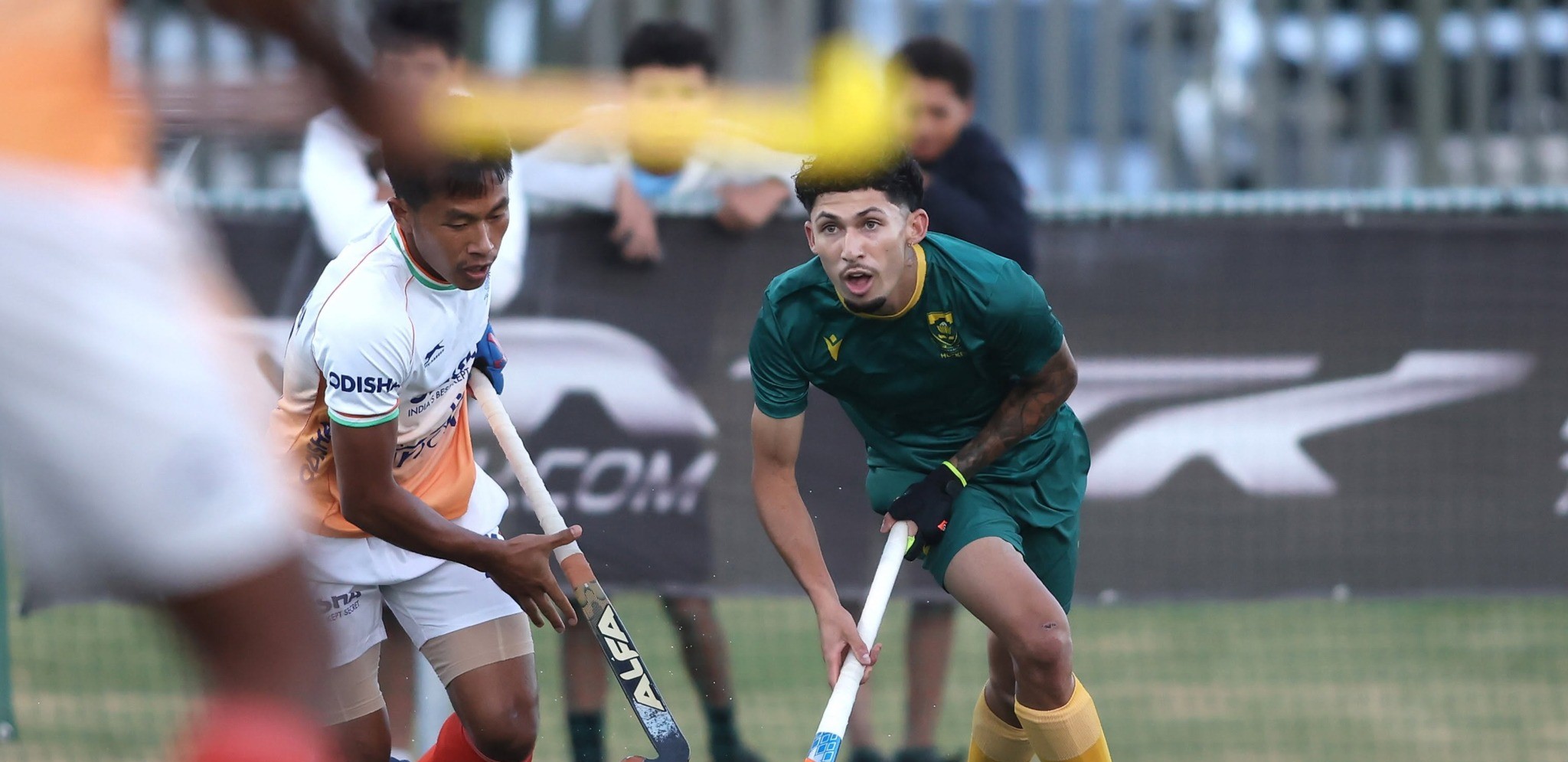 SA-hokkiespan bult hul spiere tydens Nasiestoernooi in Kaapstad