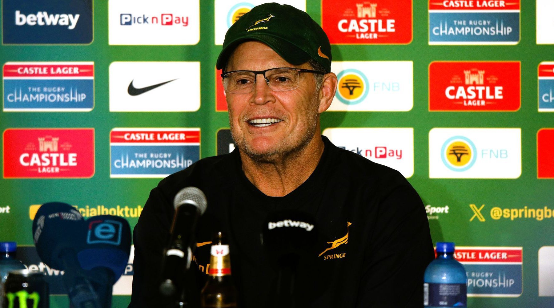 Bok-breier Rassie Erasmus.