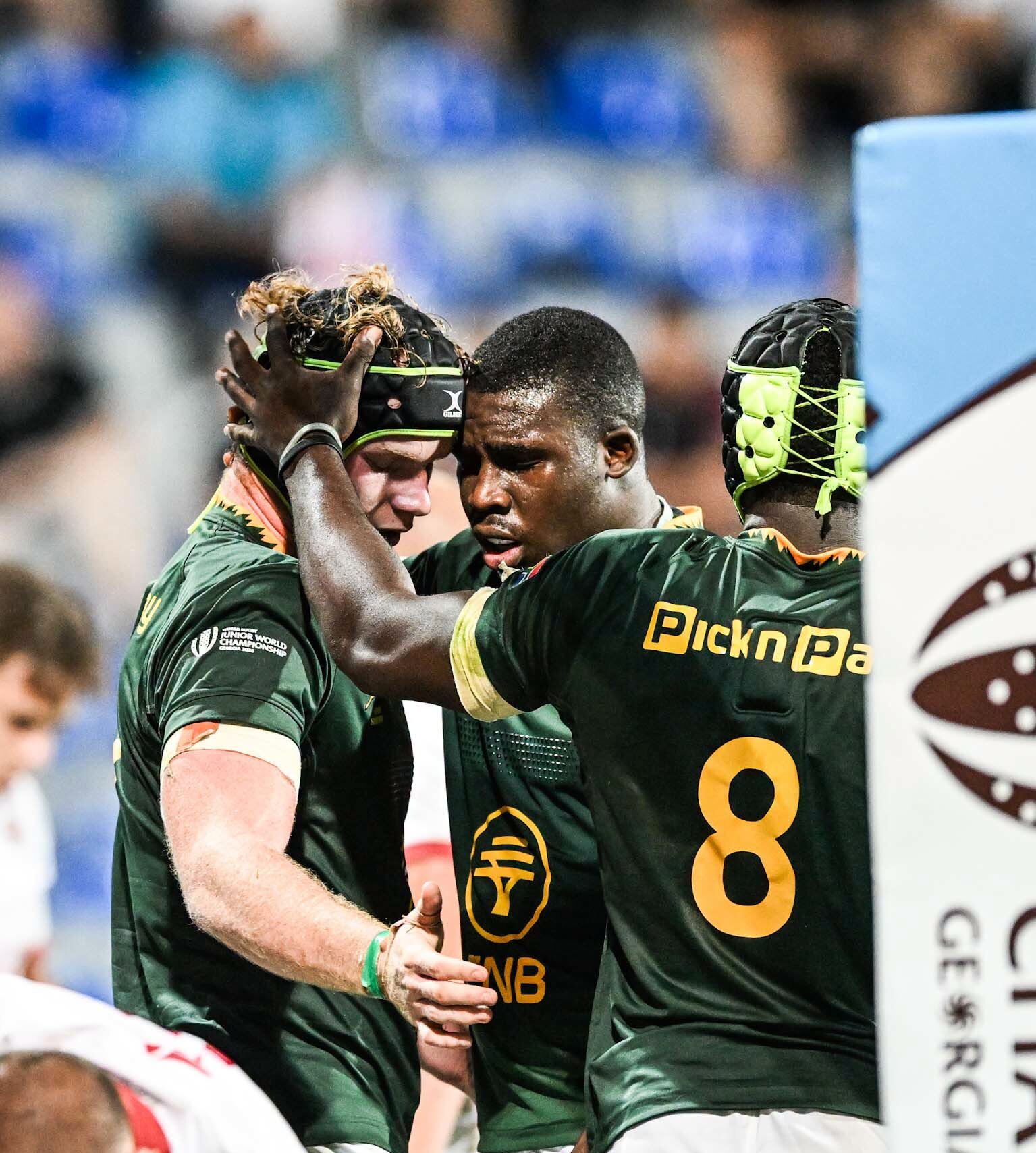 Die Junior Springbokke het die gasheerland Georgië met 33-5 geklop.