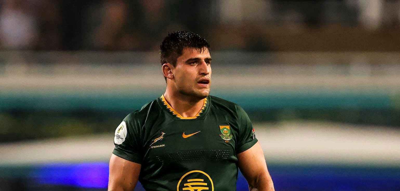 Bok-flank Paul de Villiers.