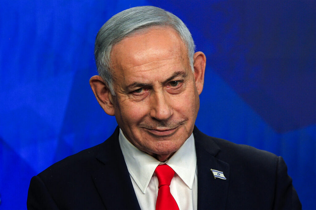 Benjamin Netanyahu, Israelse premier.