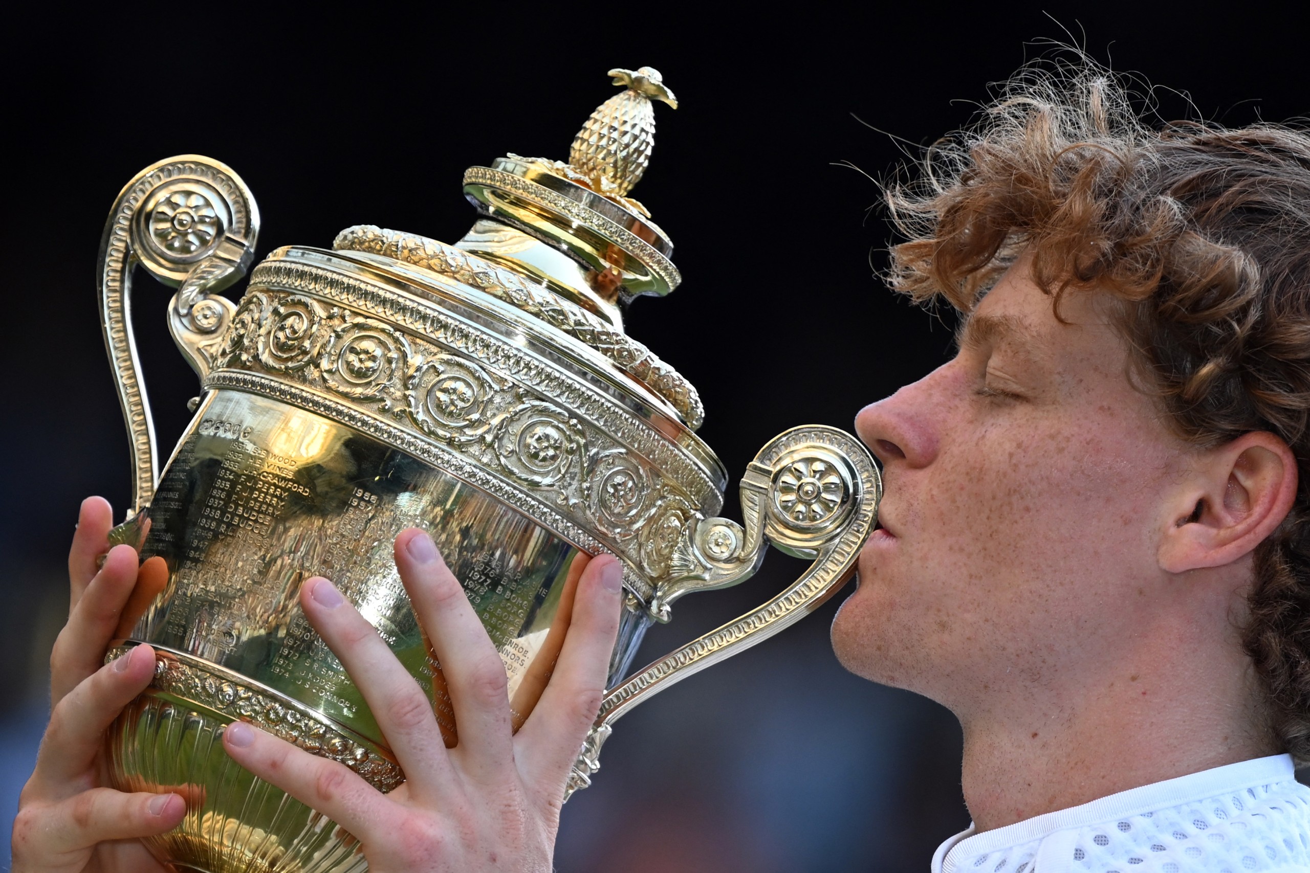 Jannik Sinner het sy tweede Wimbledon-title gewen.
