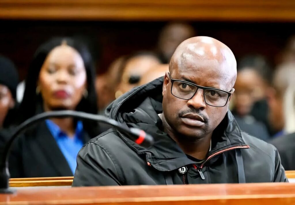 Julius Mkhwanazi, die geskorste adjunkhoof van die Ekurhuleni-metropolisie.
