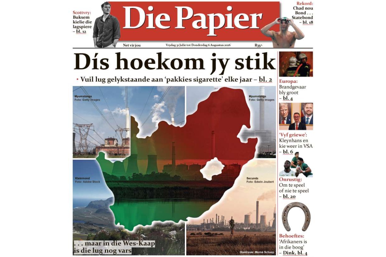 Die Papier – 31 Julie 2026.