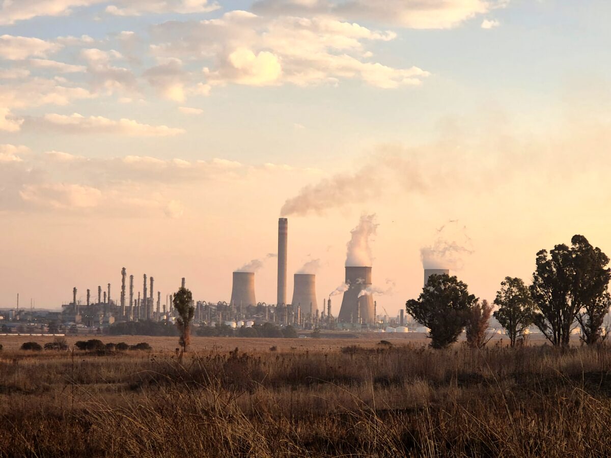 Sasol in Secunda veroorsaak geweldig baie lugbesoedeling en kan selfs tot in Johannesburg strek.