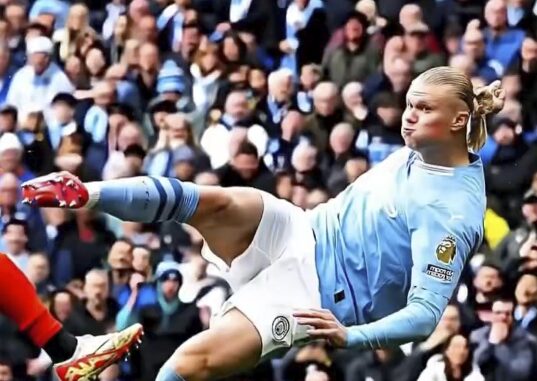 Erling Haaland. Foto: Video-skermgreep