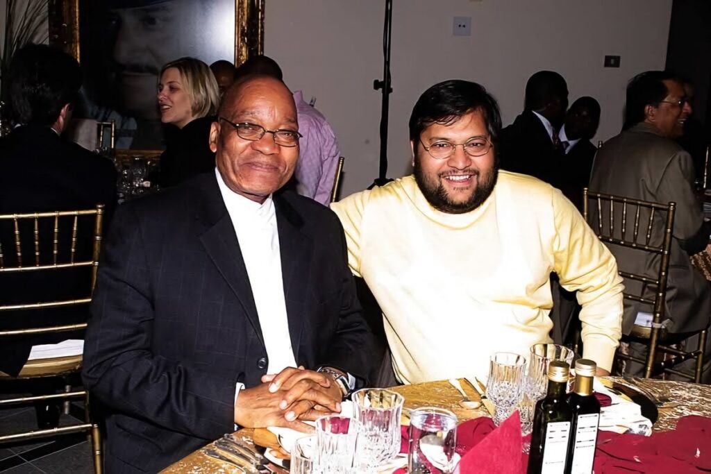 Zuma en Ajay Gupta.