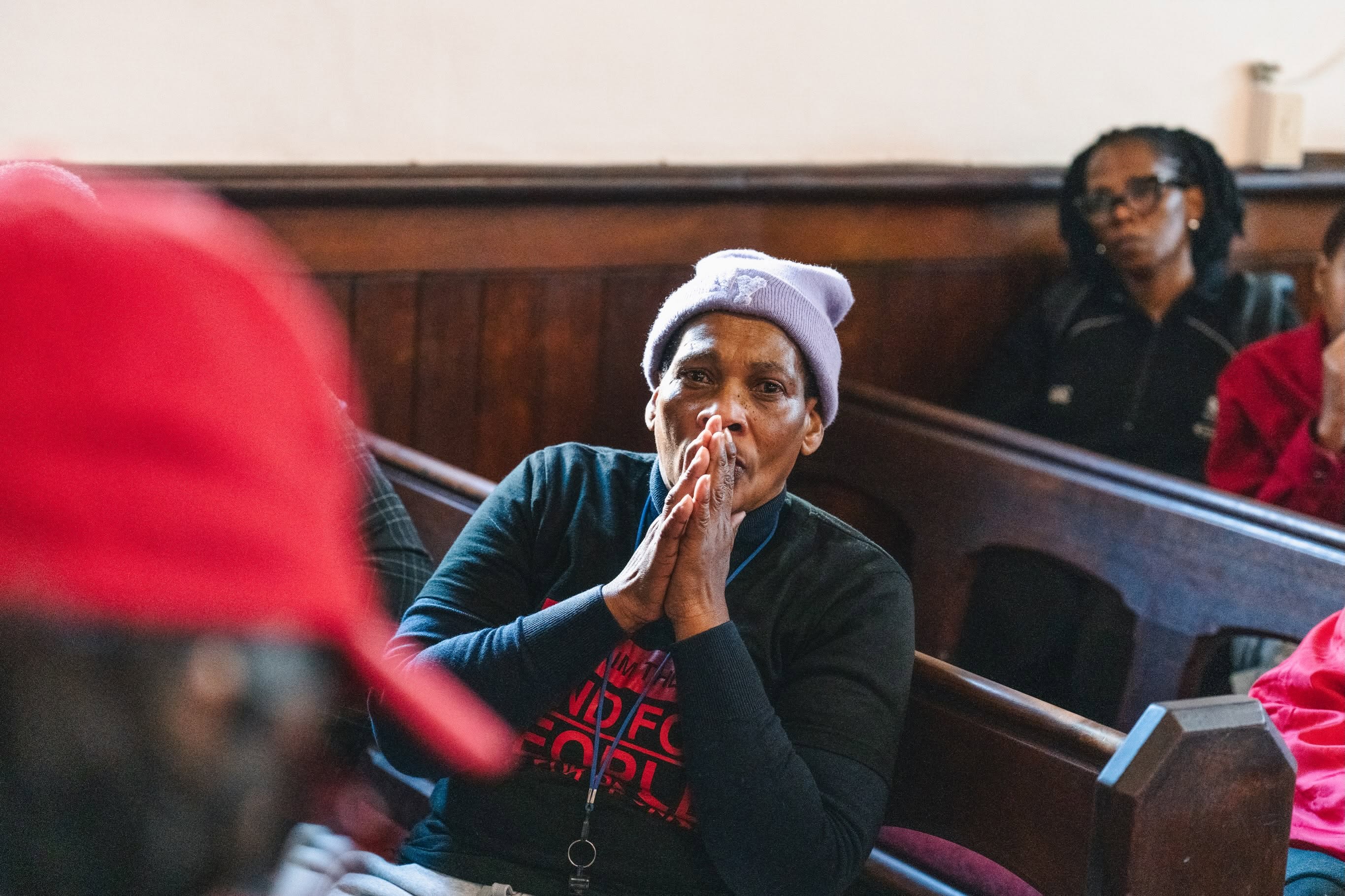 Sheila  Madikane is die leier van Reclaim the City.