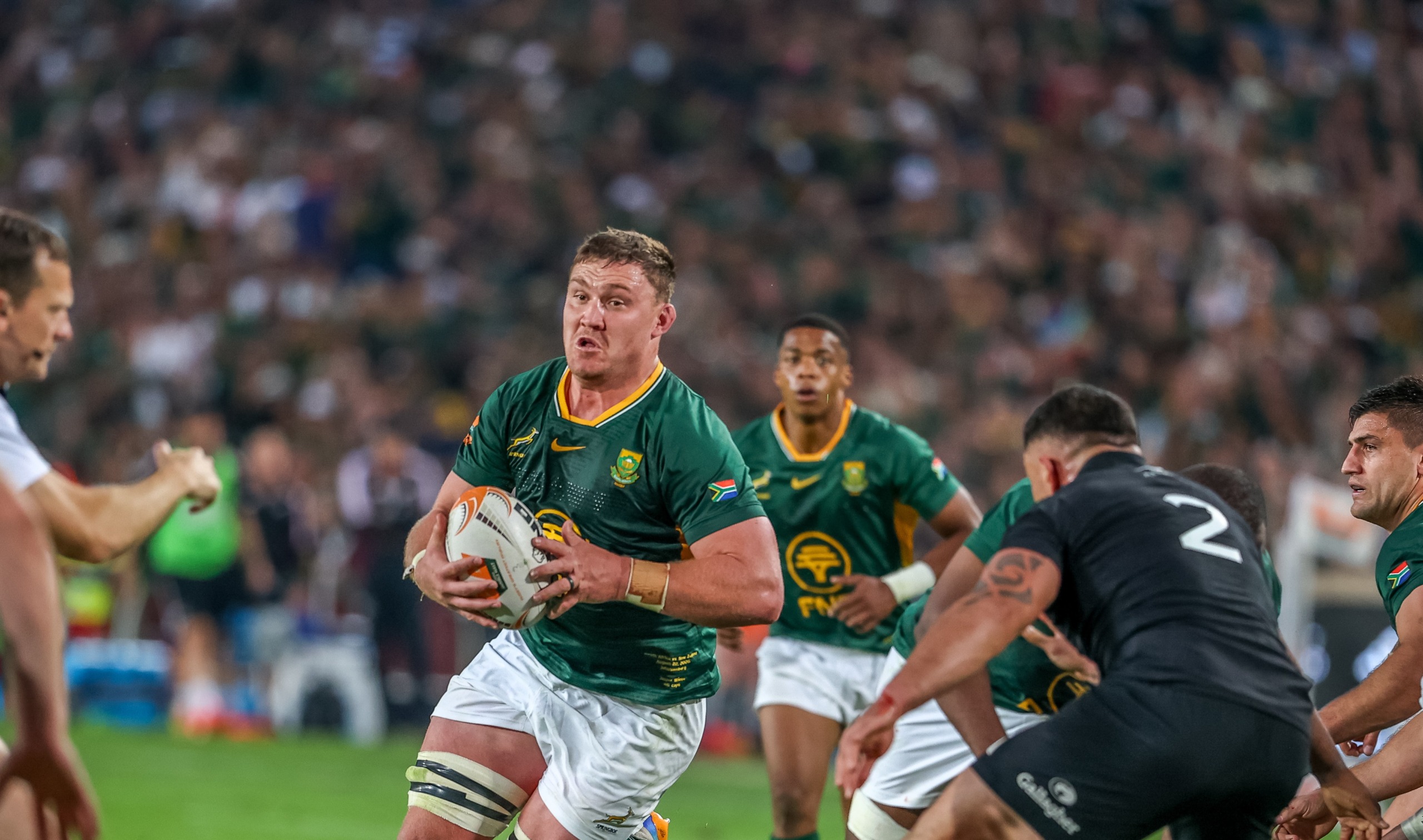Bok-agtsteman Jasper Wiese.