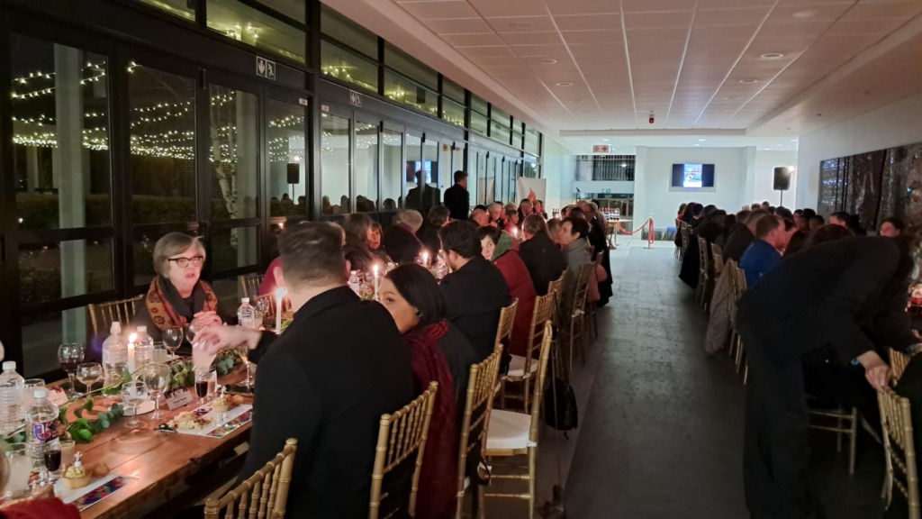 Egte Afrikaanse kos is tydens die VKV se gala-aand bedien.