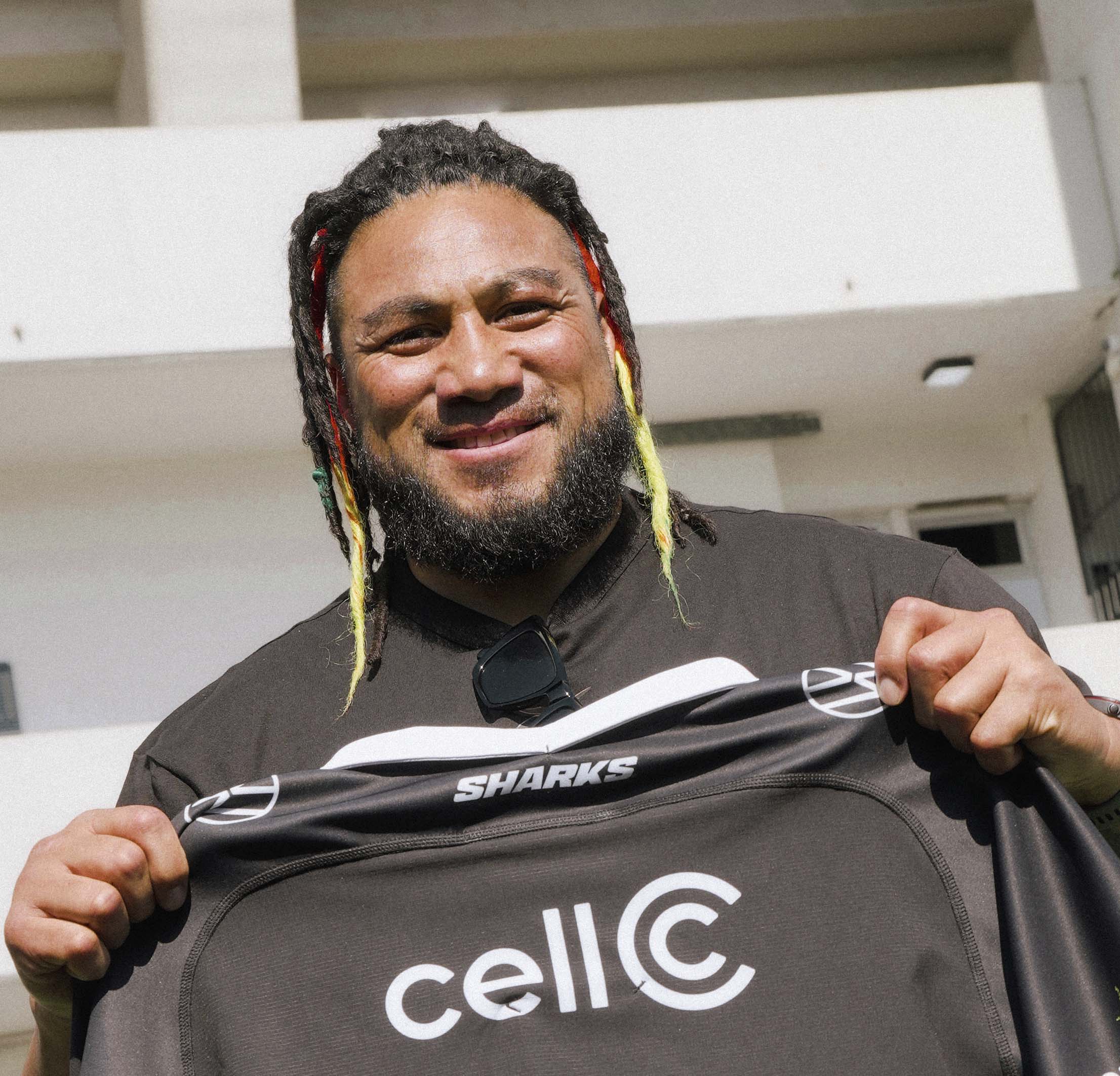 Ma’a Nonu sal vir die Sharks in aksie wees teen die All Blacks. Foto: X/SharksRugby