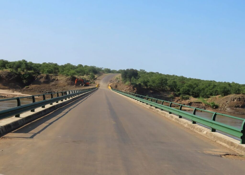 Die Letaba-brug nou.