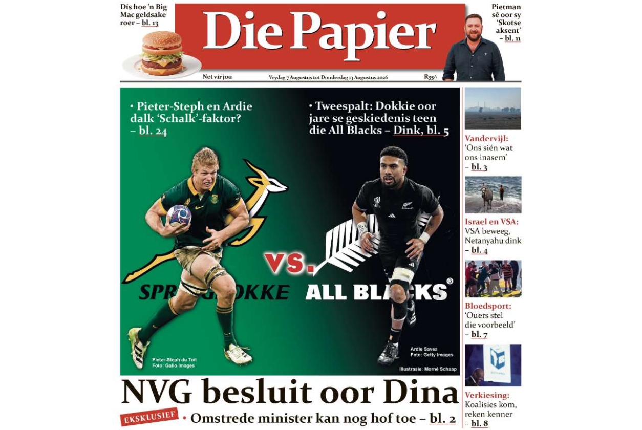 Die Papier – 7 Augustus 2026.