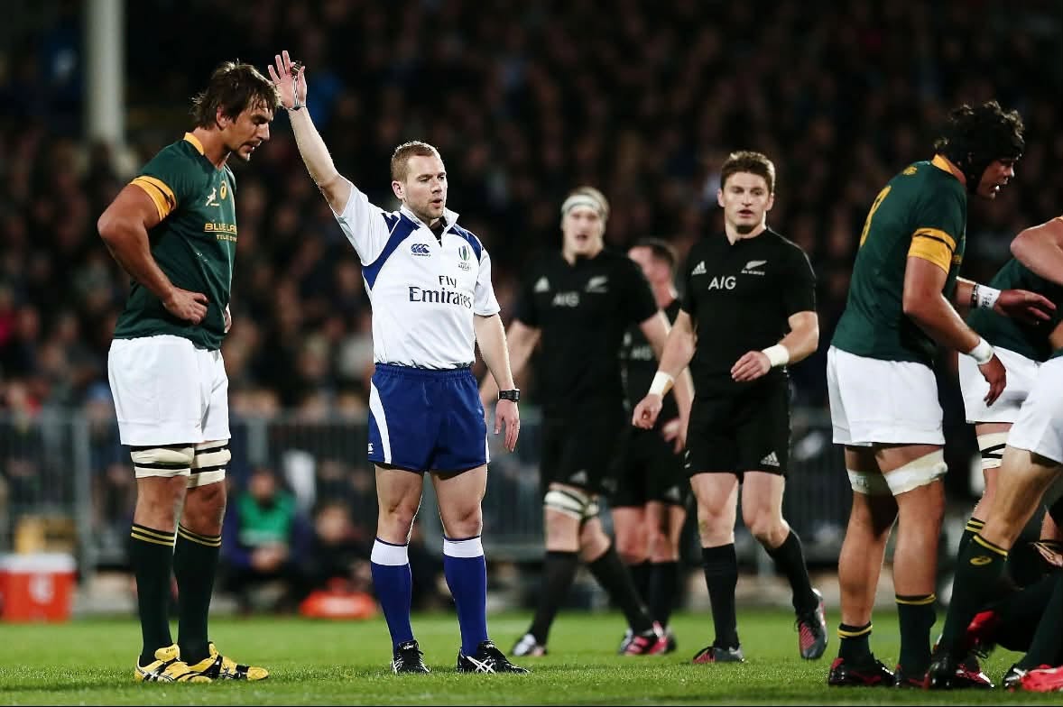 Beoordeel die skeidsregter | Springbokke v All Blacks, 2de toets: Angus Gardner