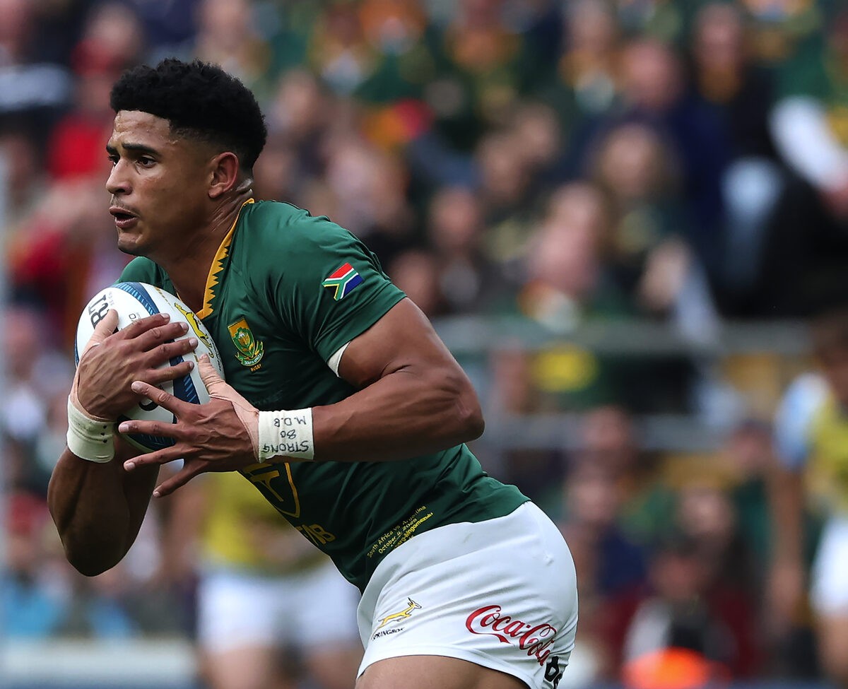 Springbok-losskakel Sacha Feinberg-Mngomezulu.