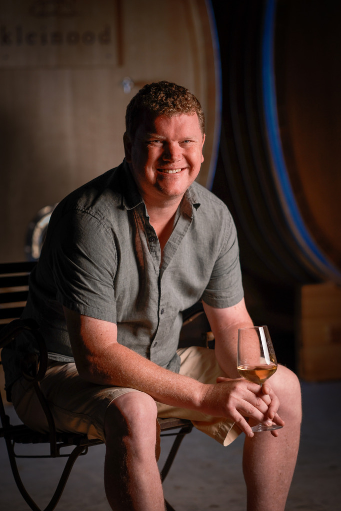 Andrew Mellish, eerste geslag wynmaker, nou VIA se tweede Wynmeester. Foto: Verskaf