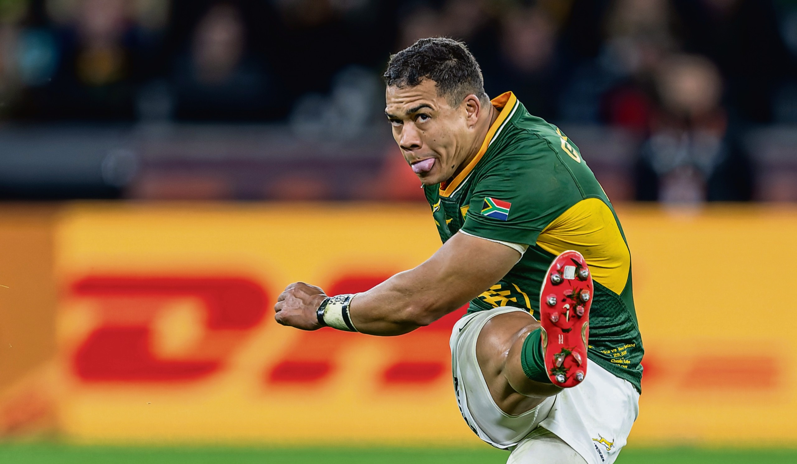 Springbok-staatmaker Cheslin Kolbe.