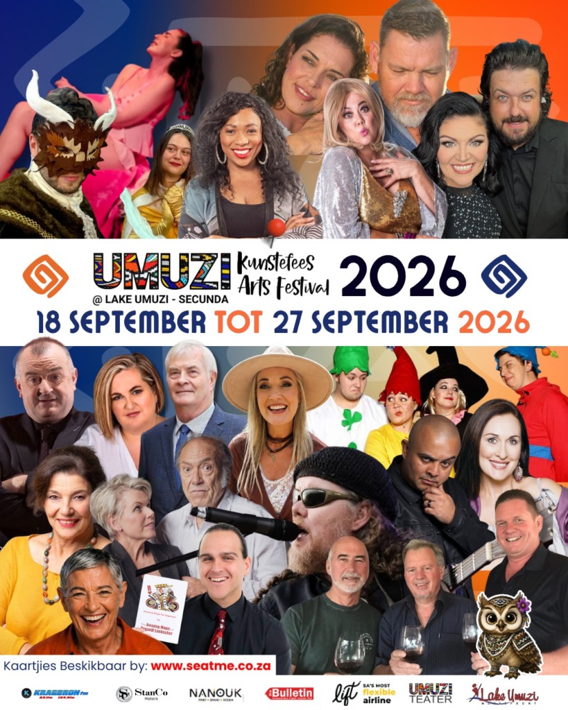 Die Umuzi Kunstefees vind van 18 September tot 3 Oktober in Secunda plaas.