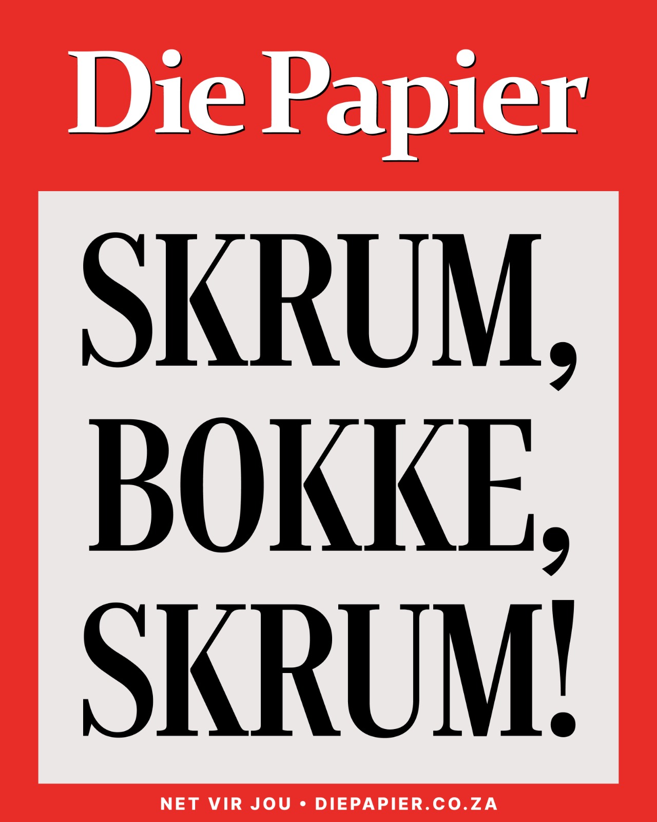 Skrum-plakkate.